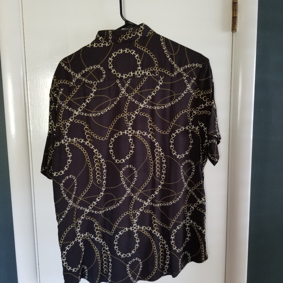 Denim&Flower button down shirt - Picture 3 of 3